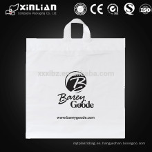 Bolsa de plástico personalizada con logo print